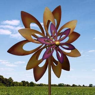 Living Room Decor Dancing Sunflower Windmill