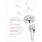 Dandelion Wishes Invitation Berry (Pack of 1)-Invitations & Stationery Essentials-Berry-JadeMoghul Inc.