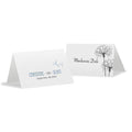 Dandelion Wishes Place Card With Fold Berry (Pack of 1)-Table Planning Accessories-Indigo Blue-JadeMoghul Inc.