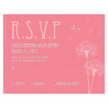 Dandelion Wishes RSVP Berry (Pack of 1)-Weddingstar-Indigo Blue-JadeMoghul Inc.