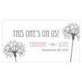Dandelion Wishes Small Ticket Berry (Pack of 120)-Reception Stationery-Putty Grey-JadeMoghul Inc.