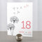 Dandelion Wishes Table Number Numbers 1-12 Periwinkle (Pack of 12)-Table Planning Accessories-Carribean Blue-37-48-JadeMoghul Inc.