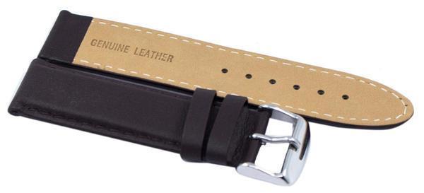 Dark Brown Ratio Brand Leather Strap 22mm-Branded Watches-JadeMoghul Inc.