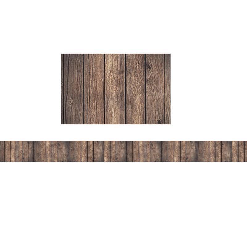 DARK WOOD STRAIGHT BORDER TRIM-Learning Materials-JadeMoghul Inc.