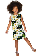 Date Night Adele Elegant Floral Party Shift Dress - Girls-Date Night-18M/2-Green/White-JadeMoghul Inc.