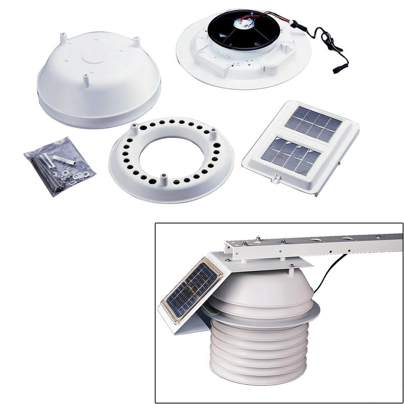 Davis Daytime Fan Aspirated Radiation Shield Kit [7747]-Weather Instruments-JadeMoghul Inc.