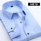 DAVYDAISY Men's Casual Shirt Autumn Full Sleeve Solid Print High Quality Social Dress Shirt Men Brand Clothing Camisa DS-110-H819-Asian S Lable 38-JadeMoghul Inc.