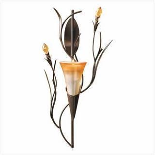 Candle Wall Sconces Dawn Lily Wall Sconce