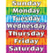 DAYS OF THE WEEK CHART-Learning Materials-JadeMoghul Inc.