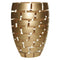 Decorative Vases - Dazzling Gold Wall Vase 12"