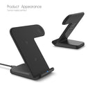 DCAE 2 in 1 Fast Charging Wireless Charger for Apple watch 2 3 Qi Wireless charger For iPhone X 8 Plus For Samsung S9 S8 note 8-ES-JadeMoghul Inc.