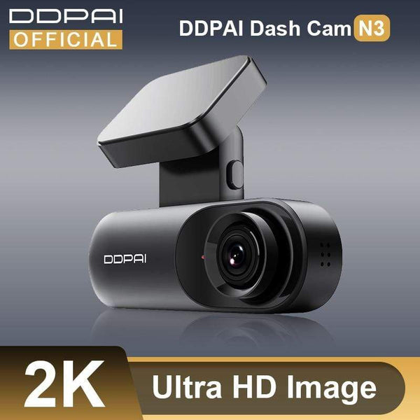 DDPAI Dash Cam Mola N3 1600P HD GPS Vehicle Drive Auto Video DVR 2K Android Wifi Smart Connect Car Camera Recorder 24H Parking JadeMoghul Inc. 