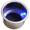 Deck / Galley Sea-Dog LED Flush Mount Combo Drink Holder w/Drain Fitting - Blue LED [588074-1] Sea-Dog