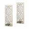 Candle Wall Sconces Deco Mirror Wall Sconce Set