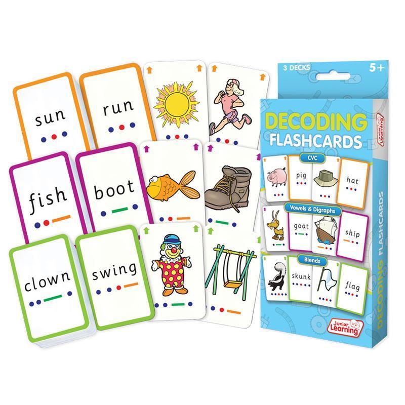 DECODING FLASH CARDS-Learning Materials-JadeMoghul Inc.