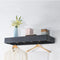 Decor Decor Steals - 10" x 10" x 21" Walnut Veneer Hanger HomeRoots