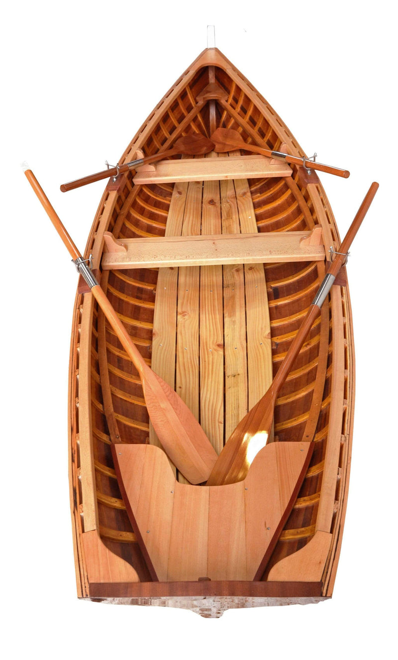 Decor Home Decor Ideas - 41" x 147.5" x 27.5" Clinker Built Whitehall Row Boat HomeRoots
