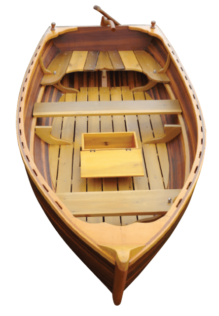 Decor Home Decor Ideas - 51" x 118.5" x 27.75" Matte Finish, Little Bear Wooden Dinghy HomeRoots