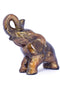 Decor Living Room Decor Ideas - 13" X 7" X 12" Copper, Brown And Orange Ceramic Elephant HomeRoots