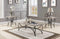 Decor Living Room Decor Ideas - 48" X 24" X 19" 3pc Gray Oak And Black Coffee And End Set HomeRoots