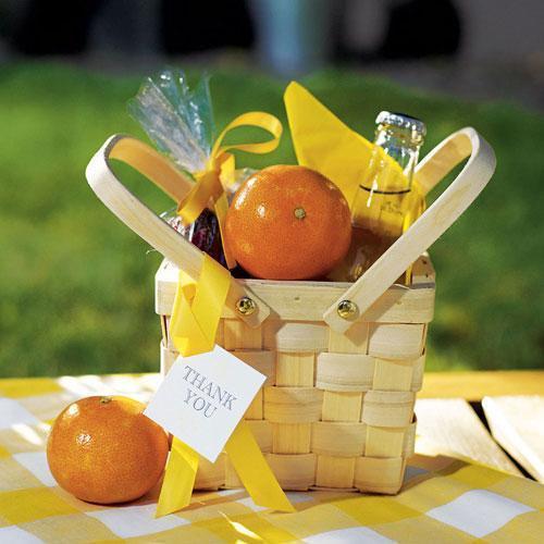Decor Picnic Basket - Medium (Pack of 1)-Wedding Candy Buffet Accessories-JadeMoghul Inc.