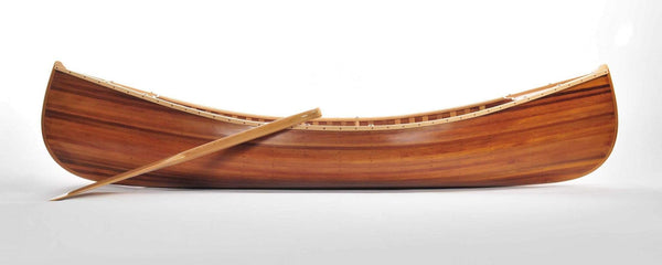 Decor Room Decor Ideas - 20.25" x 70.5" x 15" Wooden Canoe With Ribs Matte Finish HomeRoots