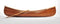 Decor Room Decor Ideas - 20.25" x 70.5" x 15" Wooden Canoe With Ribs Matte Finish HomeRoots