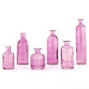 Decorating Glass Bottle Set - Purple (Pack of 1)-Ceremony Decorations-JadeMoghul Inc.