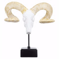 Decorative Objects and Figurines Peculairly decorous Antelope On Stand Benzara