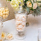 Decorative Pedestaled Apothecary Jar with Bell Shaped Bowl (Pack of 1)-Wedding Candy Buffet Accessories-JadeMoghul Inc.