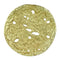 Decorative Round Shaped Aluminum Tray With Rough Edges, Pack Of Two, Gold-Home Accent-Gold-Gold-JadeMoghul Inc.