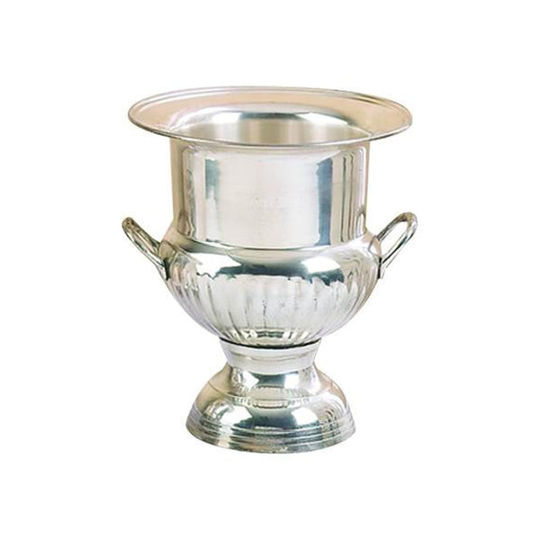Decoratives Bowls Silver Plated Brass Sp Wine Bucket Benzara