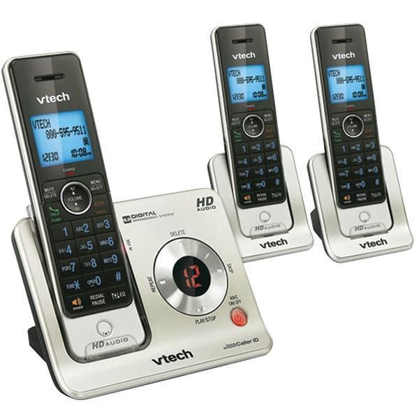 DECT 6.0 3-Handset Answering System with Caller ID/Call Waiting-Cordless Phones-JadeMoghul Inc.