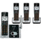 DECT 6.0 Cordless Answering System with Caller ID/Call Waiting (4-handset system)-Cordless Phones-JadeMoghul Inc.