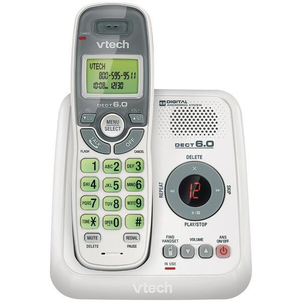DECT 6.0 Cordless Phone System (with Digital Answering System)-Cordless Phones-JadeMoghul Inc.