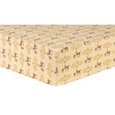 Deer Aztec Deluxe Flannel Fitted Crib Sheet-WHIM-U-JadeMoghul Inc.