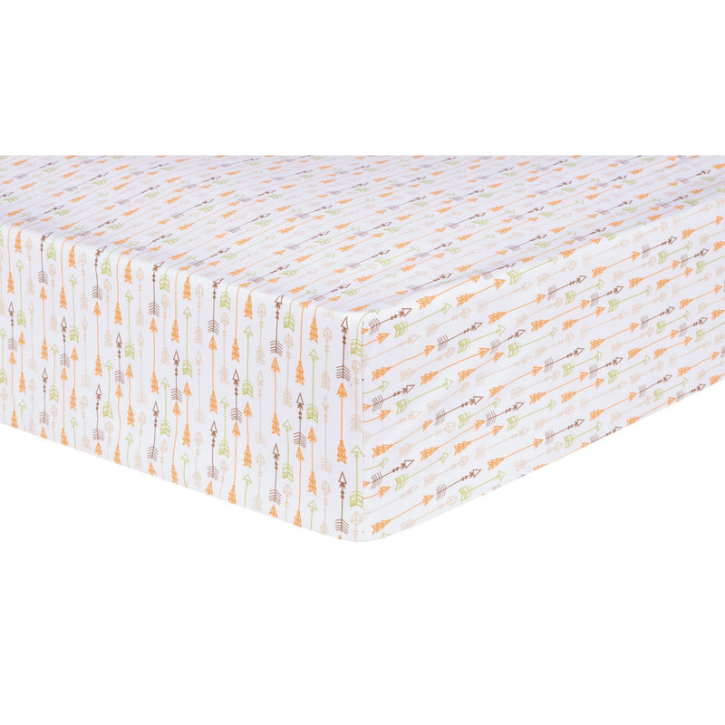 Deer Lodge Arrows Fitted Crib Sheet-DEER LODGE-JadeMoghul Inc.