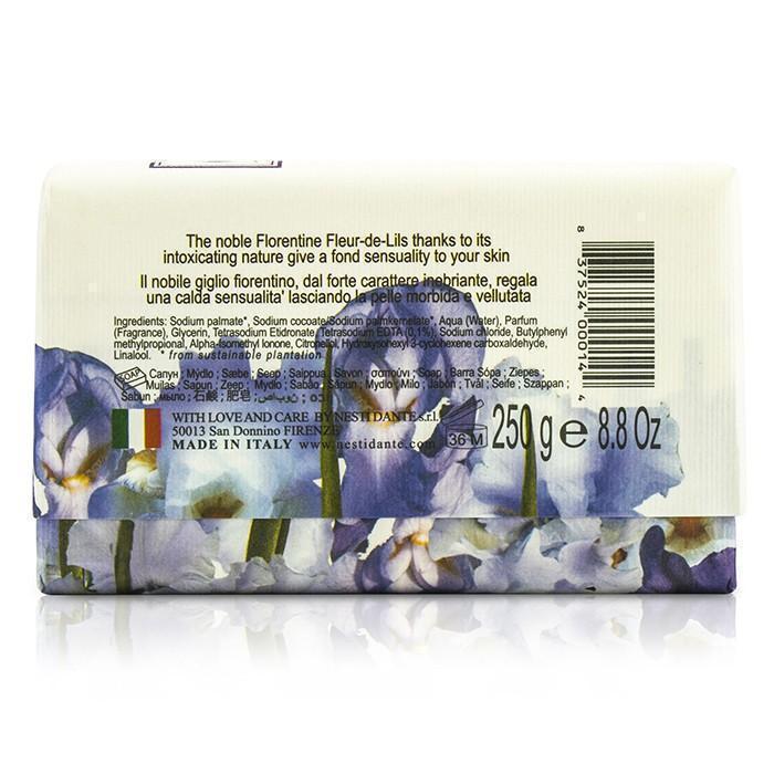 Dei Colli Fiorentini Triple Milled Vegetal Soap - Iris - 250g-8.8oz-All Skincare-JadeMoghul Inc.