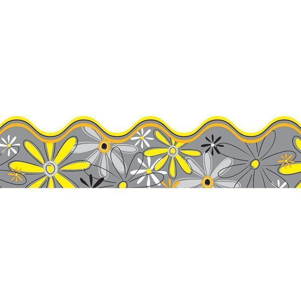 DELIGHTFUL DAISIES BORDER-Learning Materials-JadeMoghul Inc.