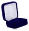 Deluxe Blue Velvet Ring Box 1 7-8" X 1.75" X 1 3-8"-Silver Displays And Supplies-JadeMoghul Inc.