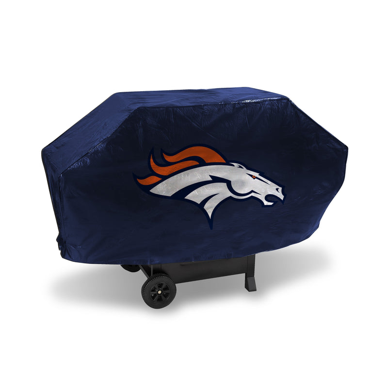 Outdoor Grill Covers Broncos Deluxe Grill Cover (Navy)