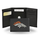 Credit Card Wallet Denver Broncos Embroidered Trifold