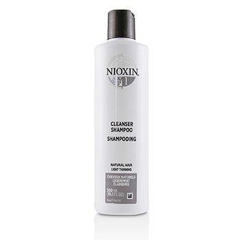 Derma Purifying System 1 Cleanser Shampoo (Natural Hair, Light Thinning) - 300ml/10.1oz-Hair Care-JadeMoghul Inc.
