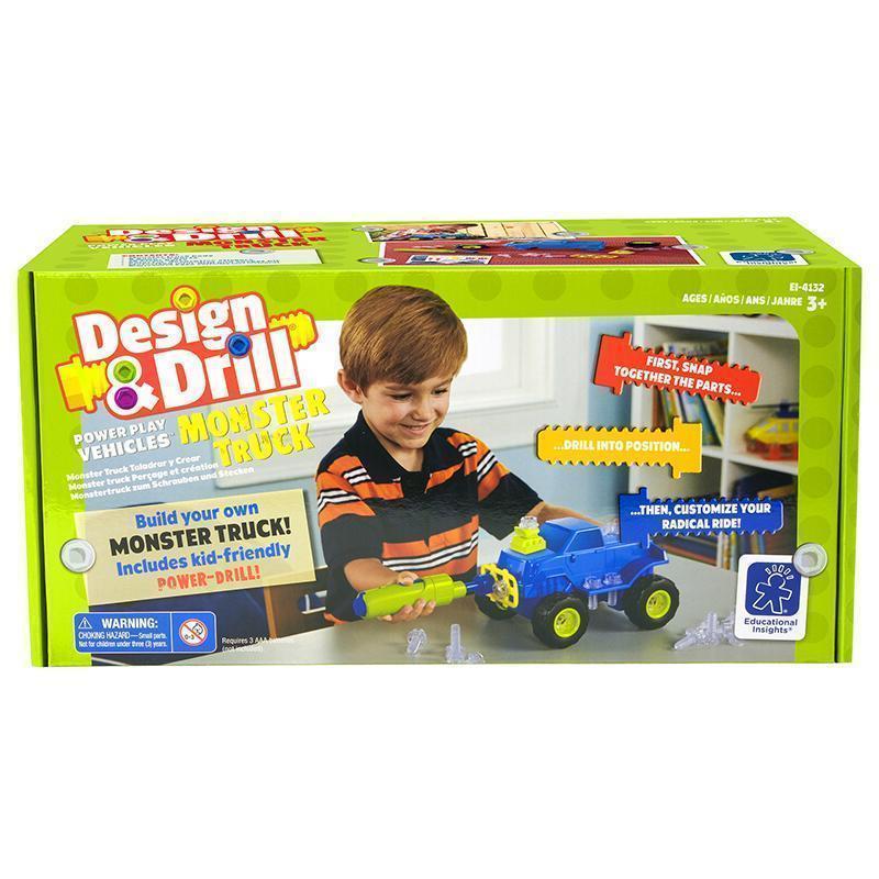 DESIGN & DRILL POWER PLAY VEHICLES-Learning Materials-JadeMoghul Inc.