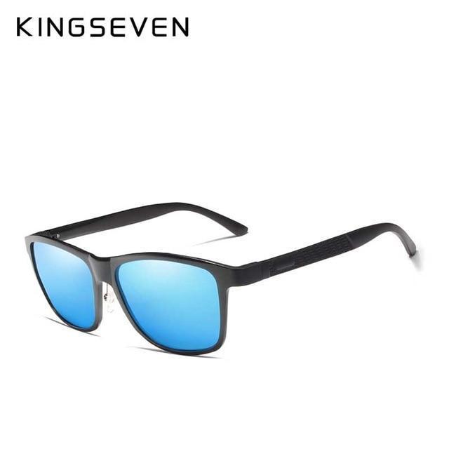 DESIGN Men Classic Polarized Sunglasses For Driving Fishing UV400 Protection N7189-Black Blue-Original-JadeMoghul Inc.