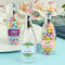 Design your own collection personalized champagne bottle with silver foil top: tropical designs-Favors By Type-JadeMoghul Inc.
