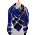 Designer 2020 knitted spring winter women scarf plaid warm cashmere scarves shawls luxury brand neck bandana  pashmina lady wrap JadeMoghul Inc. 