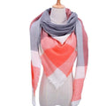 Designer 2020 knitted spring winter women scarf plaid warm cashmere scarves shawls luxury brand neck bandana  pashmina lady wrap JadeMoghul Inc. 