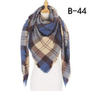 Designer 2020 knitted spring winter women scarf plaid warm cashmere scarves shawls luxury brand neck bandana  pashmina lady wrap JadeMoghul Inc. 