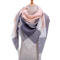 Designer 2020 knitted spring winter women scarf plaid warm cashmere scarves shawls luxury brand neck bandana  pashmina lady wrap JadeMoghul Inc. 